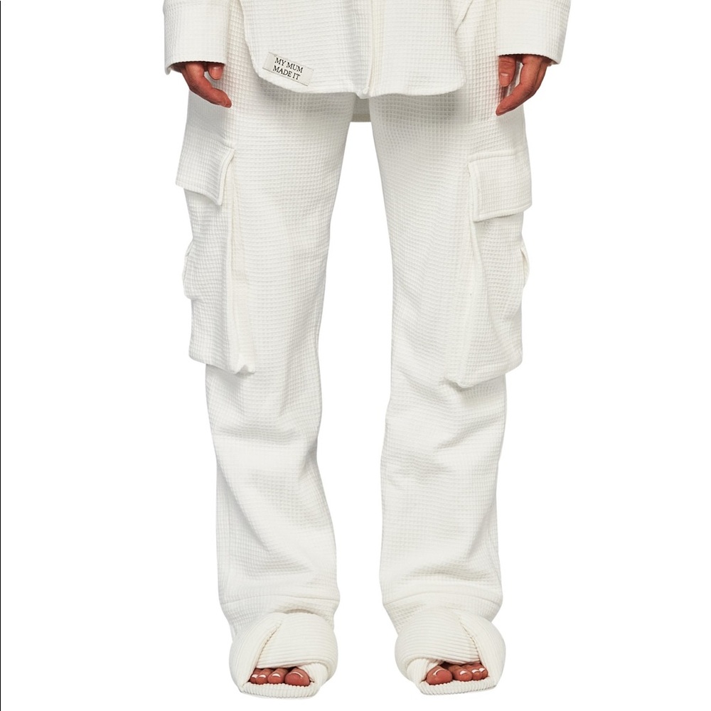 double waist waffle utility pants MMMI
